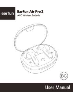 EarFun Air Pro 2 – User Manualのサムネイル