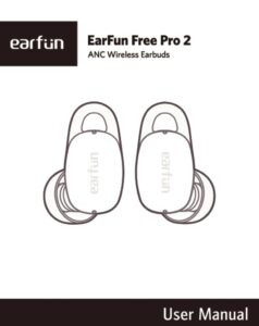 EarFun Free Pro 2 – User Manualのサムネイル
