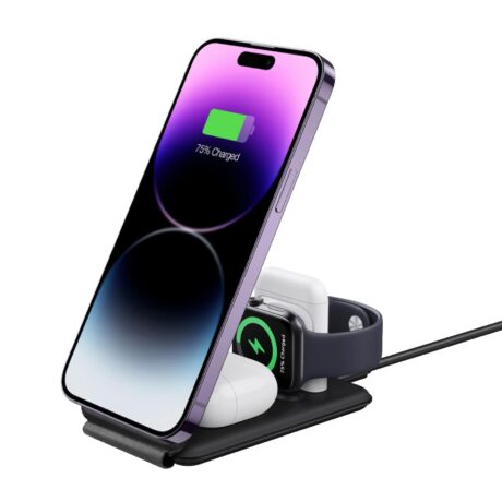 HaloLock 3-in-1 Travel Wireless Charging Set – ナイコム株式会社