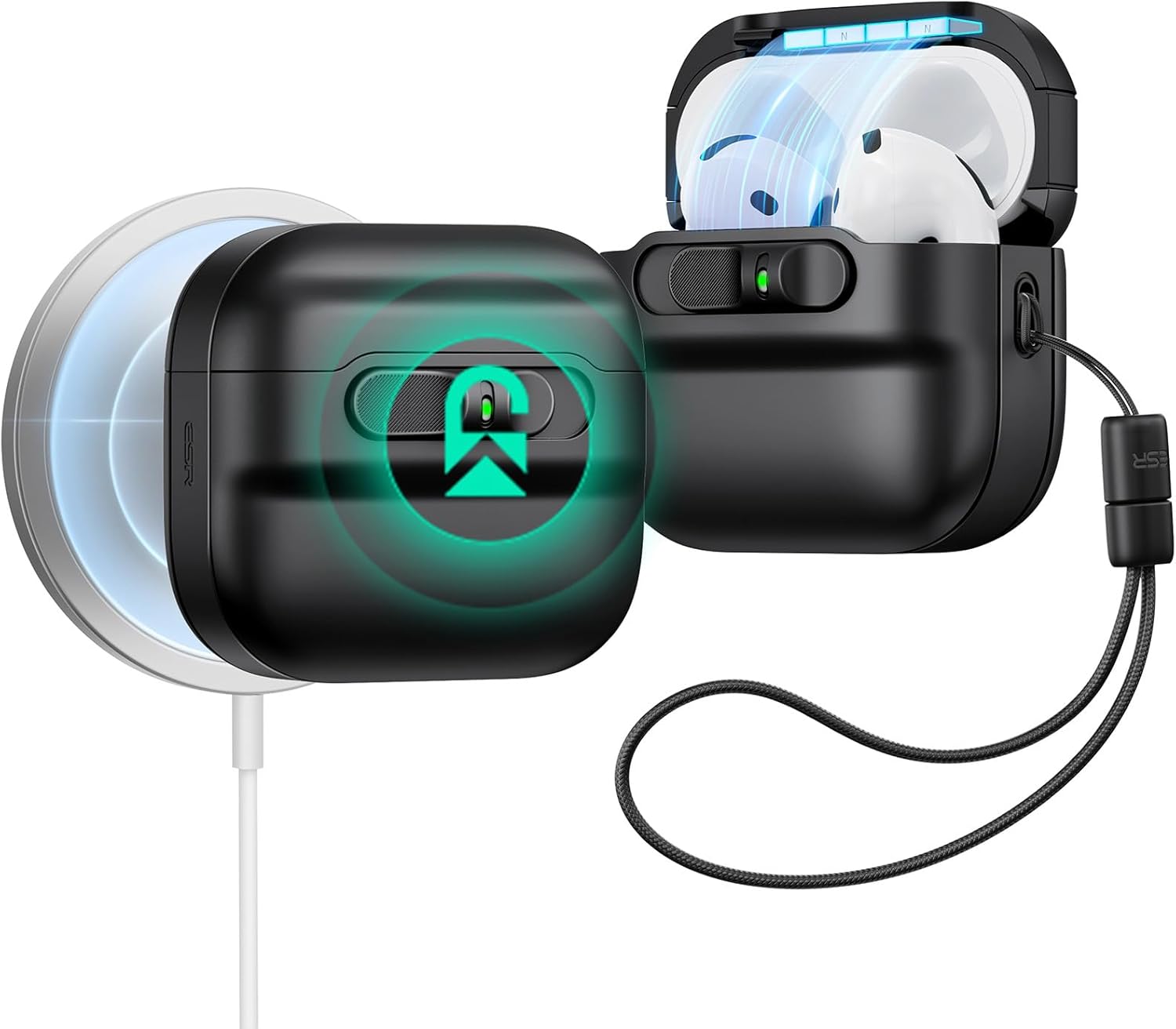 Apple AirPods 4 充電ケース付き（Amazon | AirPods 4 ケース(2024年 
