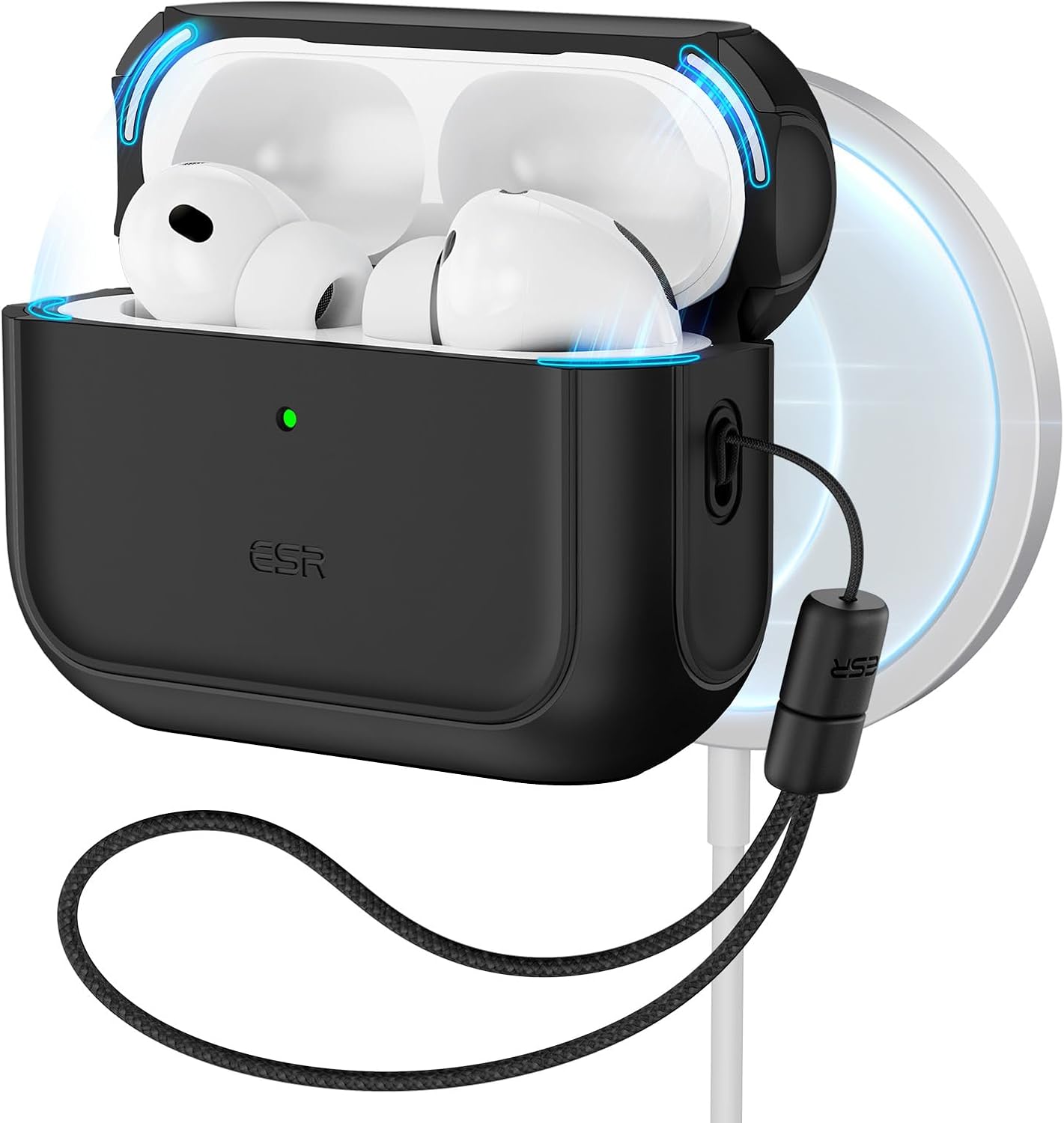ESR Orbit Hybrid Magentic Case, Compatible with AirPods Pro 3 2025 
